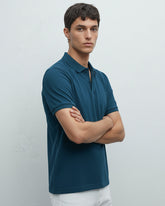 Petrol Blue Men’s Polo T-Shirt
